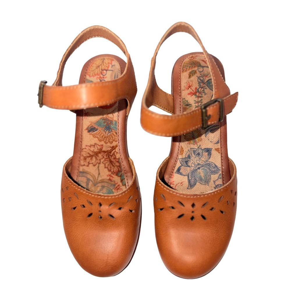 B.O.C. Born Concepts Cognac Brown Mary Jane Shoes Women's 6 M New
